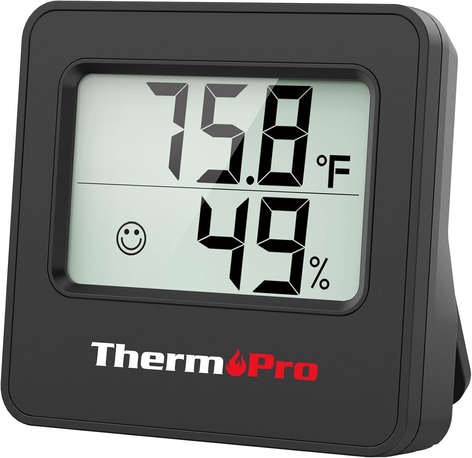 imageThermoPro TP357 Digital Hygrometer Indoor Thermometer of 260FT Bluetooth Thermometer Humidity Meter with Smart App Room Thermometer Humidity Gauge with Temperature Humidity Sensor1