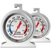 imageThermoPro 2Pack Oven Thermometer for Gas Oven 50300C100600F Smoker Temperature Gauge with 431 Stainless Steel Analog Instant Read Cooking Thermometer2