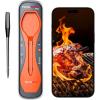 imageThermoPro 600FT Wireless Meat Thermometer with Upgraded UltraThin Probe Bluetooth Meat Thermometer Wireless for Outside Grill Smoker Thermometer for BBQ Oven Rotisserie Sous Vide TP970