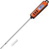 imageThermoPro TP01A Digital Meat Thermometer for Cooking Candle Liquid Deep Frying Oil Candy Kitchen Food Instant Read Thermometer with Super Long Probe Backlit Lock FunctionOrange