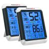 imageThermoPro TP55 Digital Indoor Hygrometer Thermometer 4Inch Temperature  Humidity Monitor with Touchscreen and Backlit Indoor Room Thermometer  Humidity Meter for House Home Greenhouse2