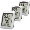 imageTempPro TP50 3 Pieces Digital Hygrometer Indoor Thermometer Room Thermometer and Humidity Gauge with Temperature Humidity Monitor Previously ThermoPro