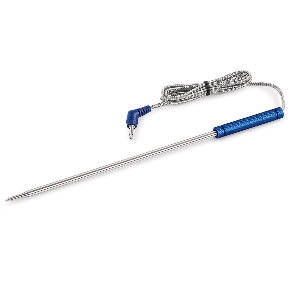 image:imageOfficial TempPro Stainless Steel Probe Replacement Stainless Meat Probe for TP25 TP27 Silvery2Previously ThermoProBlue